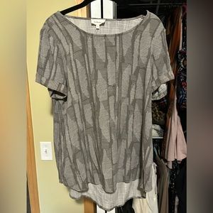 Bohme print blouse -XL